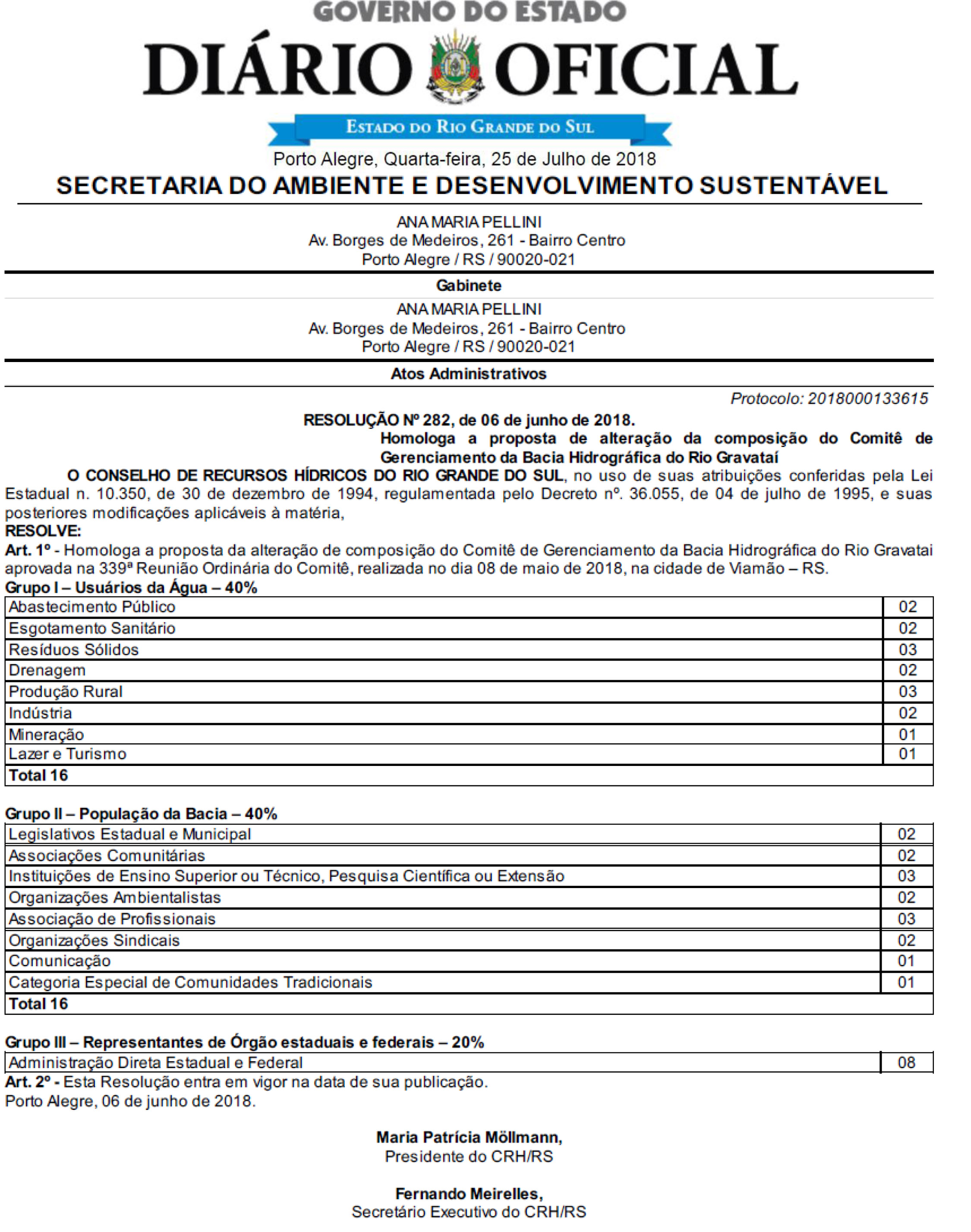 alteracao composicao comite 2018